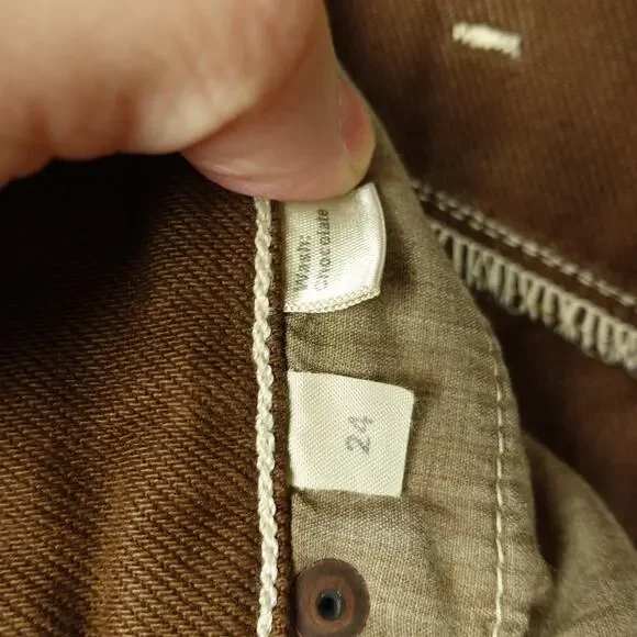 Reformation Jeans Womens SZ 24 Cowboy High Rise Straight Cowgirl Rodeo Preppy - Picture 9 of 12